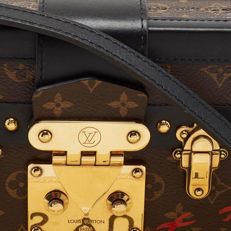 Pre Owned Louis Vuitton Monogram Canvas Petite Malle Bag