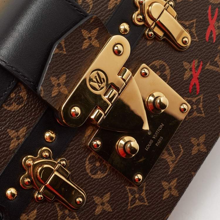 Pre Owned Louis Vuitton Monogram Canvas Petite Malle Bag