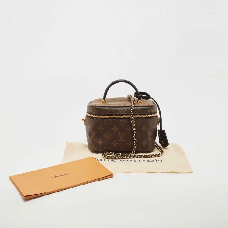 Pre Owned Louis Vuitton Monogram/Reverse Monogram Canvas Vanity PM Bag