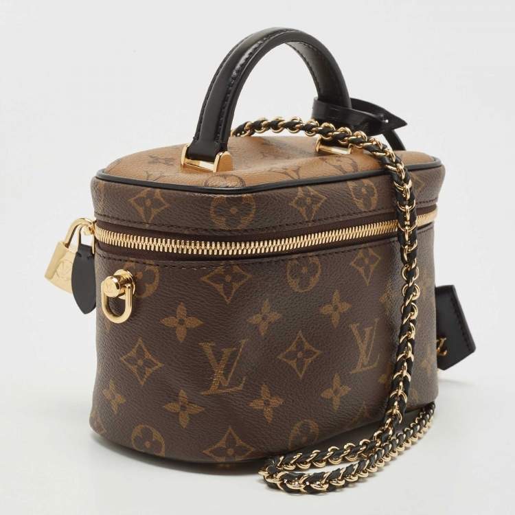 Pre Owned Louis Vuitton Monogram/Reverse Monogram Canvas Vanity PM Bag
