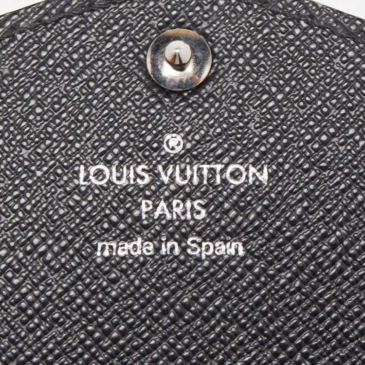 Pre Owned Louis Vuitton Denim Epi Leather Sarah Wallet