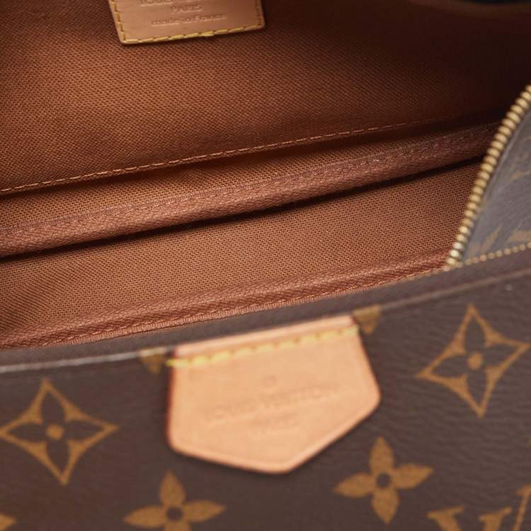 مملوكة مسبقًا Louis Vuitton Khaki Monogram Canvas Multi Pochette Accessories Bag