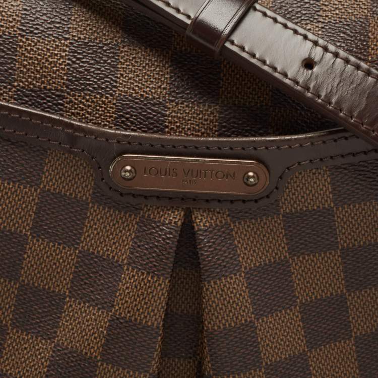 Pre Owned Louis Vuitton Damier Ebene Canvas Bloomsbury PM Bag