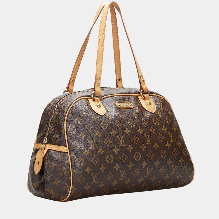 Pre Owned Louis Vuitton Monogram Montorgueil GM