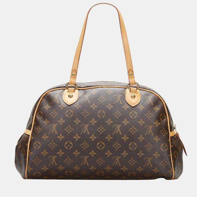 Pre Owned Louis Vuitton Monogram Montorgueil GM