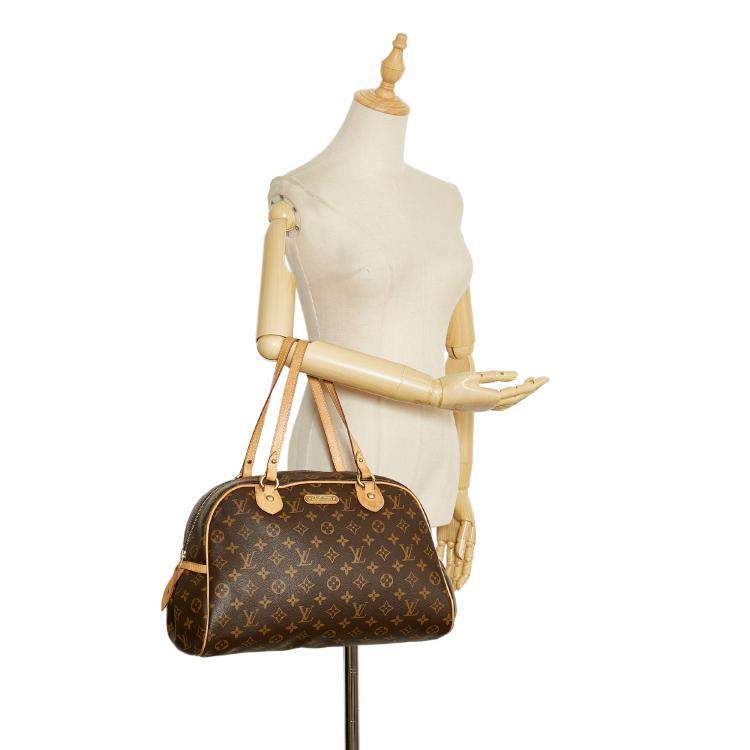 Pre Owned Louis Vuitton Monogram Montorgueil GM