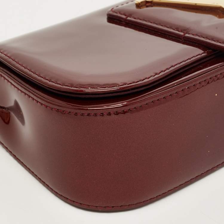 Pre Owned Louis Vuitton Amarante Vernis Sobe Clutch