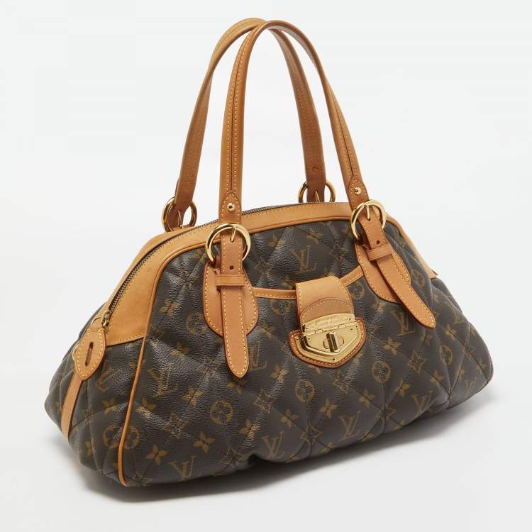 Pre Owned Louis Vuitton Monogram Canvas Etoile Bowling Bag