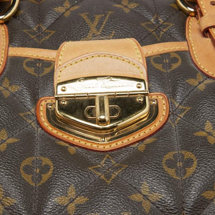 Pre Owned Louis Vuitton Monogram Canvas Etoile Bowling Bag