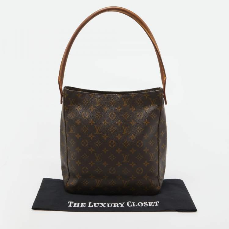 Pre Owned Louis Vuitton Monogram Canvas Looping GM Bag