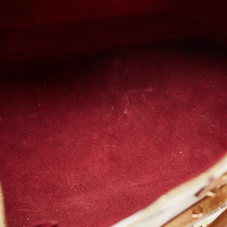 مملوكة مسبقًا Louis Vuitton White Multicolor Monogram Canvas Alma PM Bag