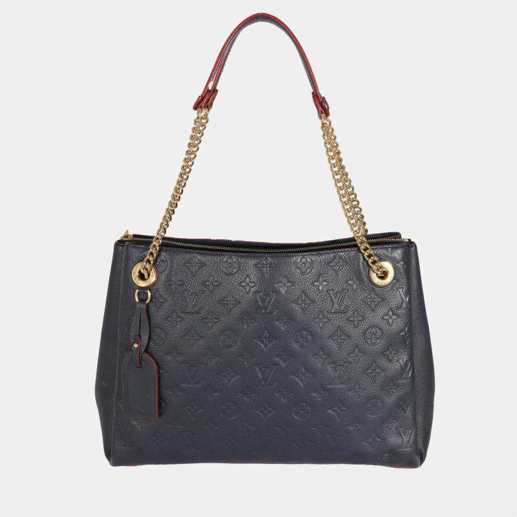 Louis Vuitton Black Monogram Empreinte Leather Surene BB Bag