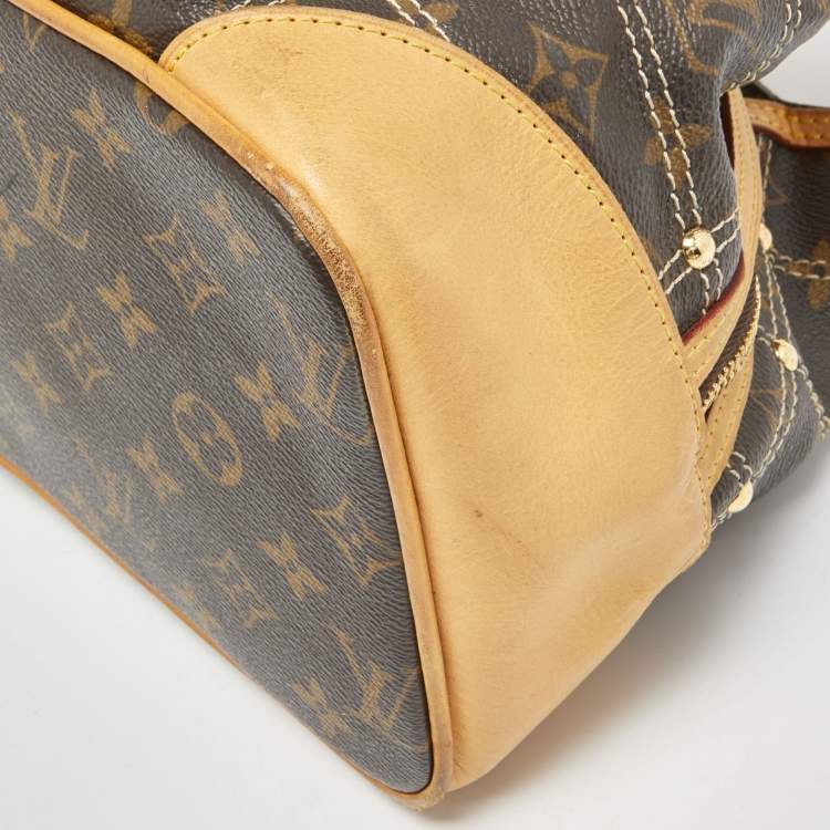 Pre Owned Louis Vuitton Monogram Canvas Limited Edition Riveting Bag