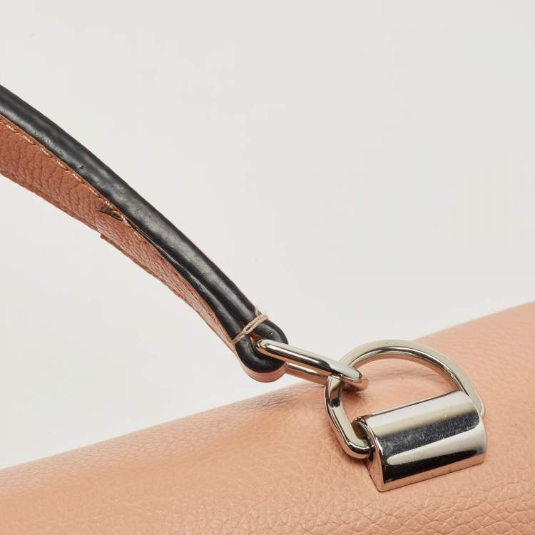 Pre Owned Louis Vuitton Tricolor Leather Lockme II Top Handle Bag
