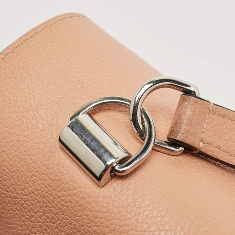 Pre Owned Louis Vuitton Tricolor Leather Lockme II Top Handle Bag