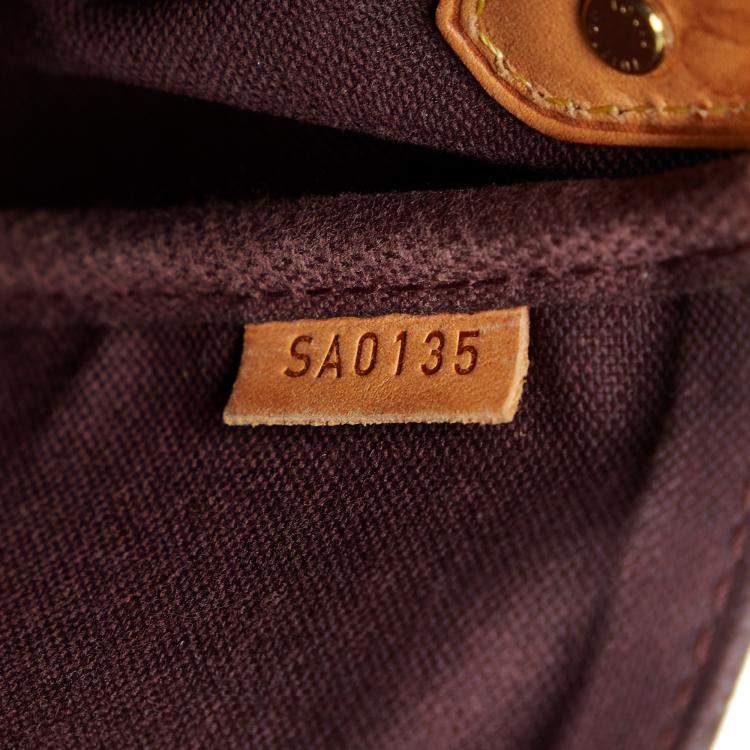 Pre Owned Louis Vuitton Brown Monogram Favorite MM