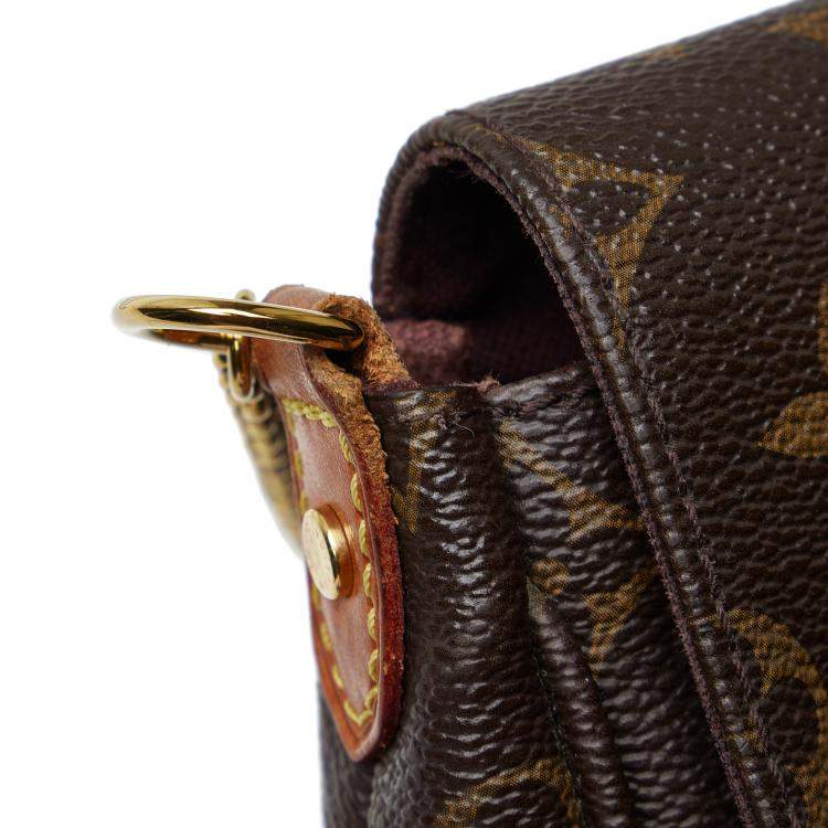 Pre Owned Louis Vuitton Brown Monogram Favorite MM