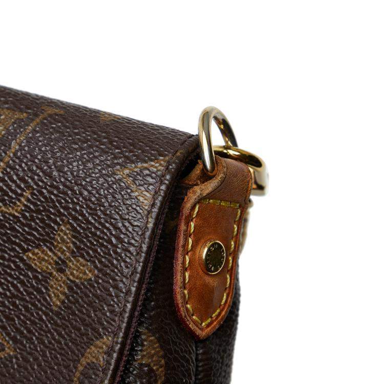 Pre Owned Louis Vuitton Brown Monogram Favorite MM