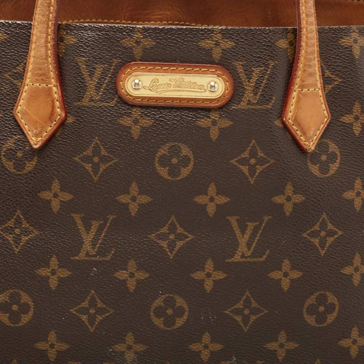 Pre Owned Louis Vuitton Monogram Canvas Wilshire MM Bag