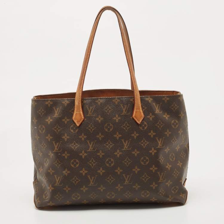 Pre Owned Louis Vuitton Monogram Canvas Wilshire MM Bag