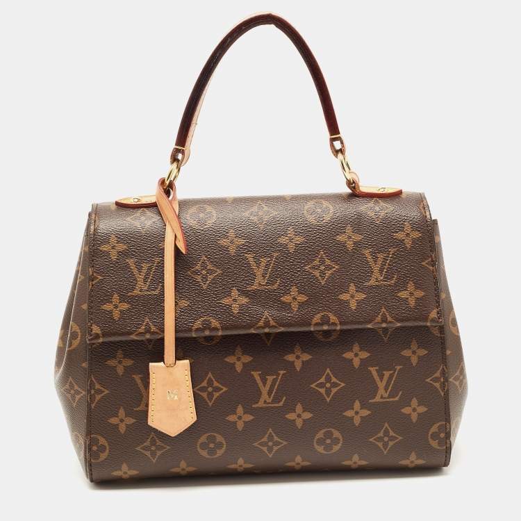 Pre Owned Louis Vuitton Monogram Canvas Cluny BB Bag