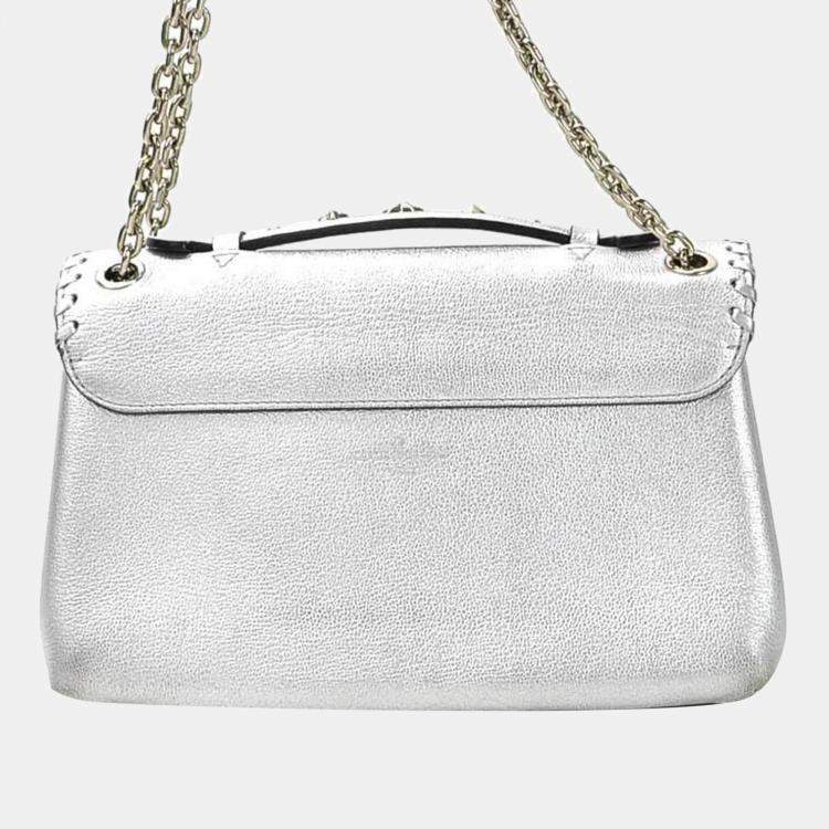 Louis Vuitton Silver Handbags