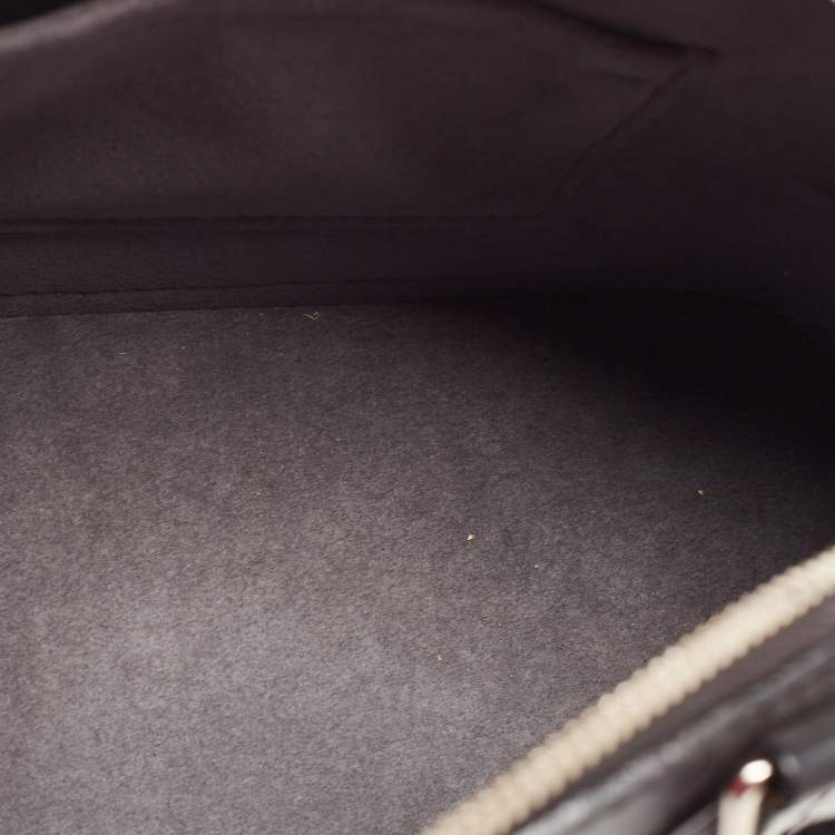 Pre Owned Louis Vuitton Black Epi Leather Alma BB Bag