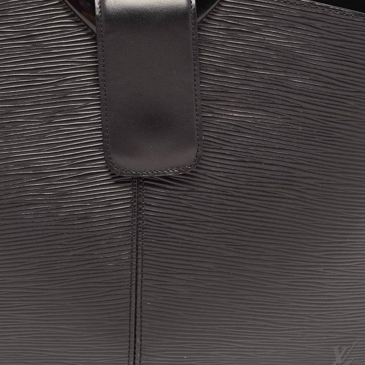 Pre Owned Louis Vuitton Black Epi Leather Reverie Bag