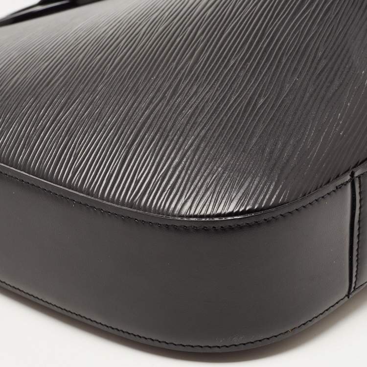 Pre Owned Louis Vuitton Black Epi Leather Reverie Bag