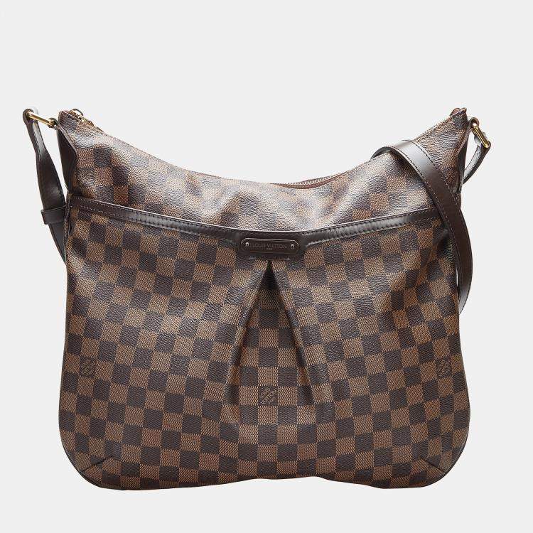 Louis Vuitton Bloomsbury GM Damier Ebene Shoulder Bag
