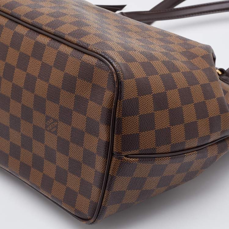 Pre Owned Louis Vuitton Damier Ebene Canvas and Leather Westminister GM Bag