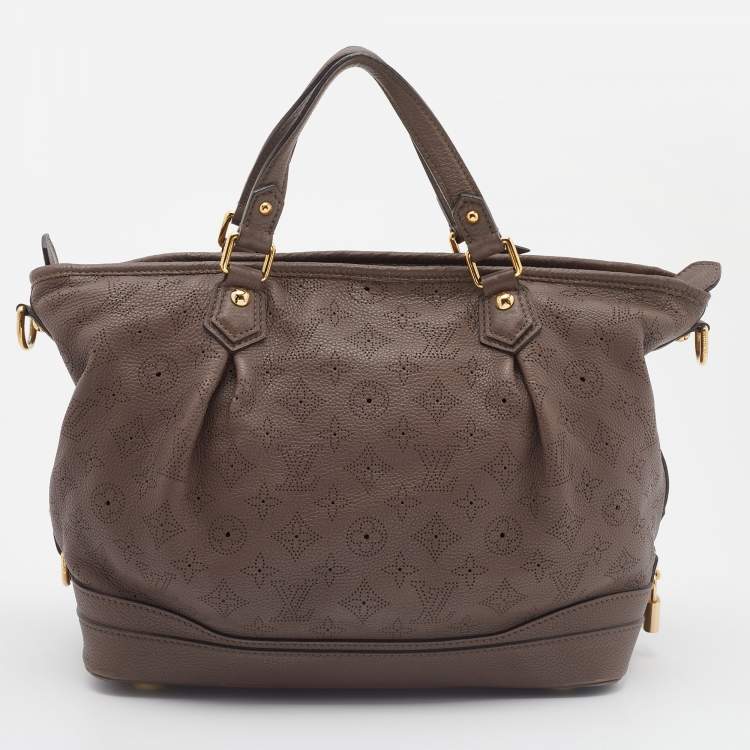 Pre Owned Louis Vuitton Poudre Mahina Leather Stellar PM Bag