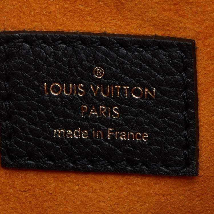 Pre Owned Louis Vuitton Black Empreinte Monogram Leather Neo Alma BB Bag