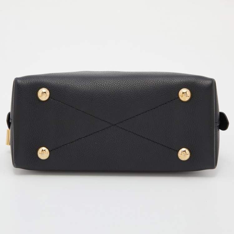 Pre Owned Louis Vuitton Black Empreinte Monogram Leather Neo Alma BB Bag