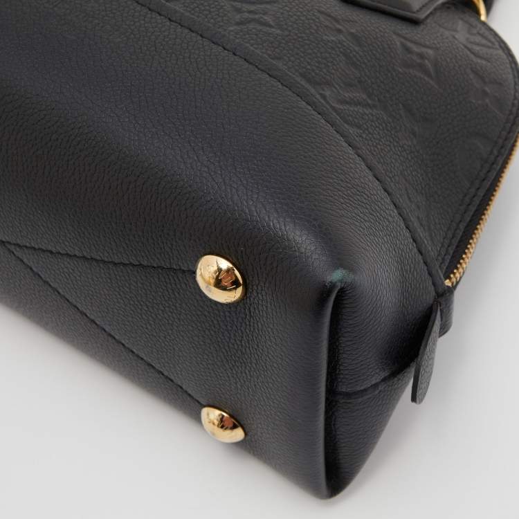 Pre Owned Louis Vuitton Black Empreinte Monogram Leather Neo Alma BB Bag