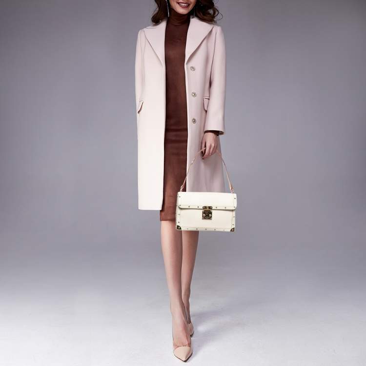 Louis Vuitton White Suhail Leather L'aimable Bag