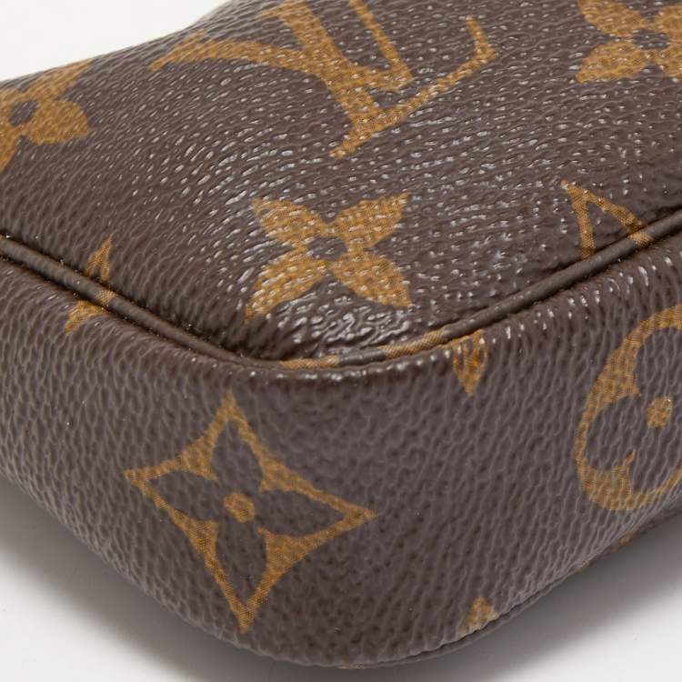 Pre Owned Louis Vuitton Monogram Canvas Mini Pochette Accessoires