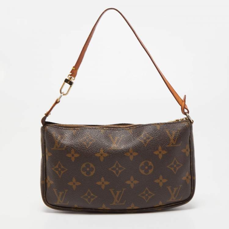 Pre Owned Louis Vuitton Monogram Canvas Pochette Accessoires Bag