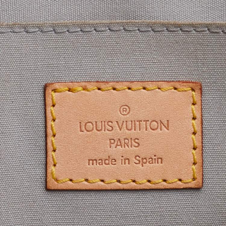 Pre Owned Louis Vuitton Perle Monogram Vernis Maple Drive Bag