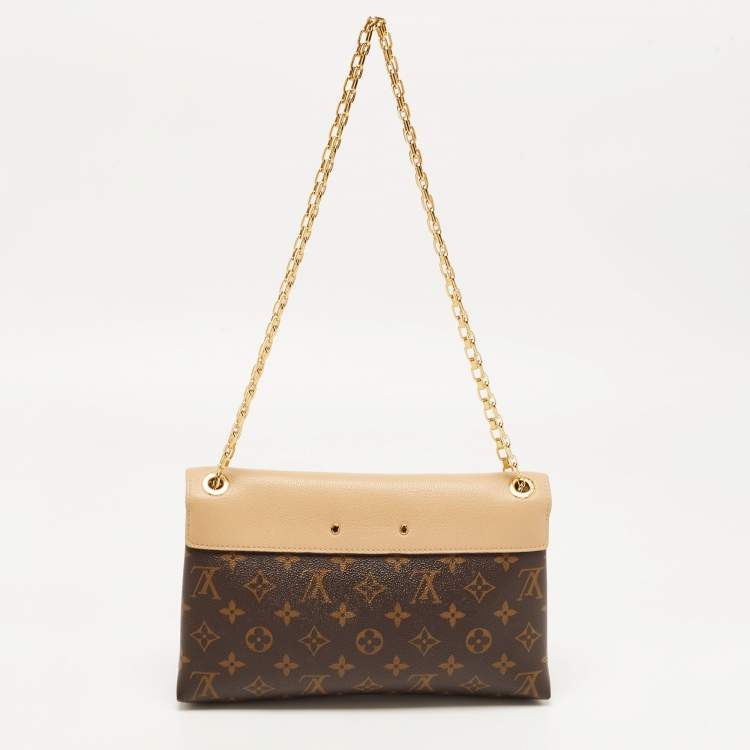 Pre Owned Louis Vuitton Dune Monogram Canvas Pallas Chain Bag