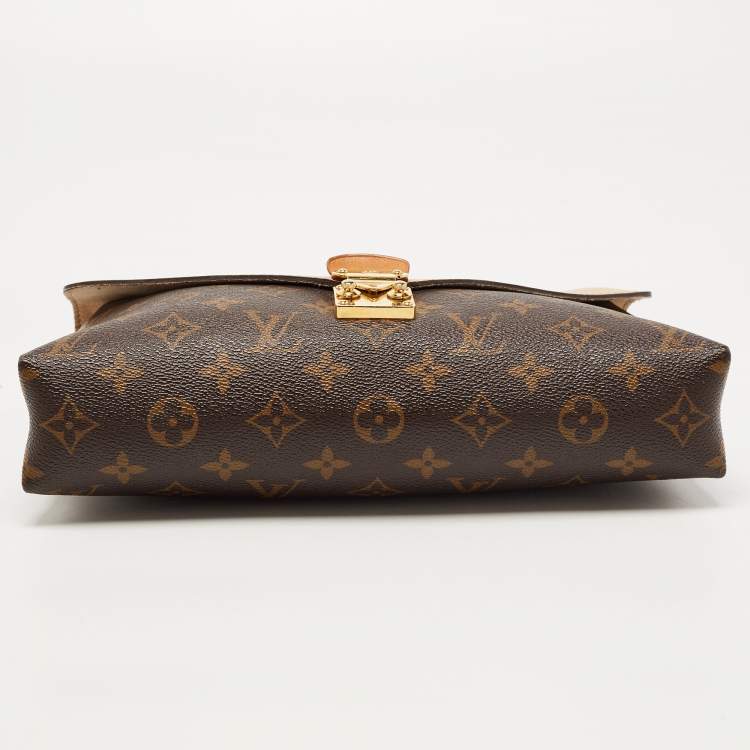 Pre Owned Louis Vuitton Dune Monogram Canvas Pallas Chain Bag