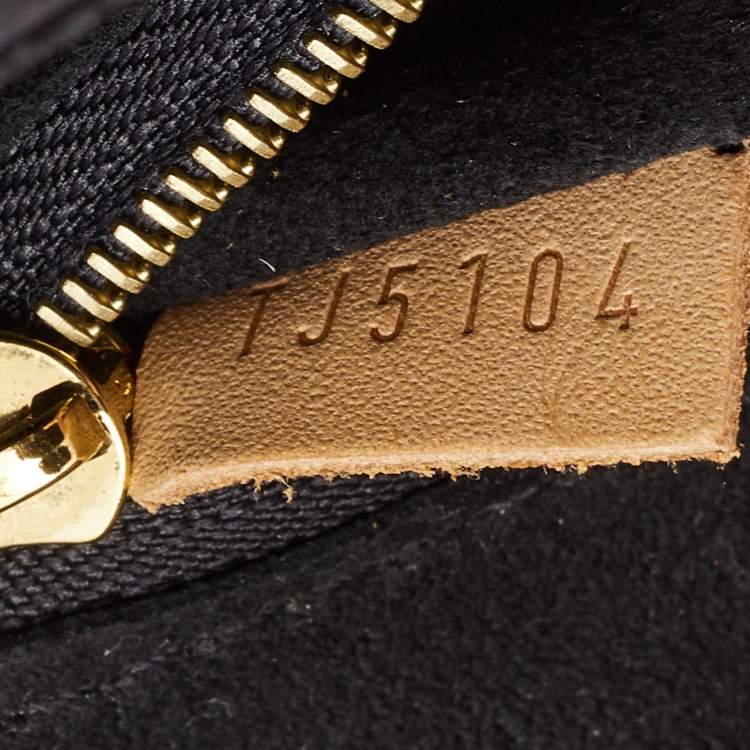 Pre Owned Louis Vuitton Black Monogram Vernis Venice Bag 