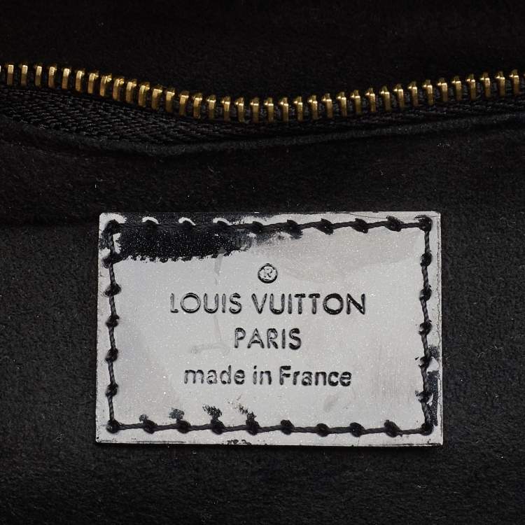 Pre Owned Louis Vuitton Black Monogram Vernis Venice Bag 