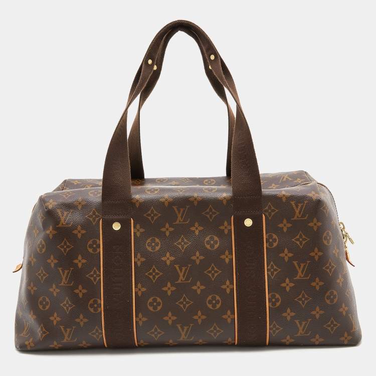 Pre Owned Louis Vuitton Monogram Canvas Weekender Beaubourg MM Bag