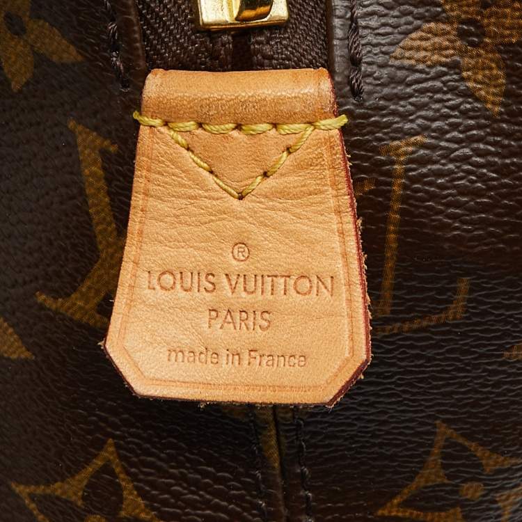 Pre Owned Louis Vuitton Monogram Canvas Weekender Beaubourg MM Bag