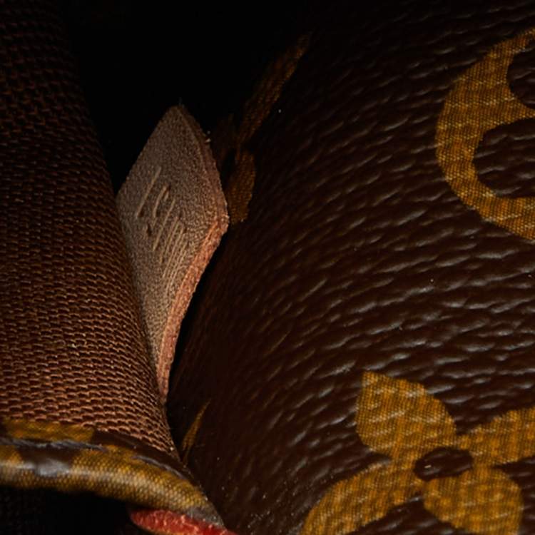 Pre Owned Louis Vuitton Monogram Canvas Weekender Beaubourg MM Bag