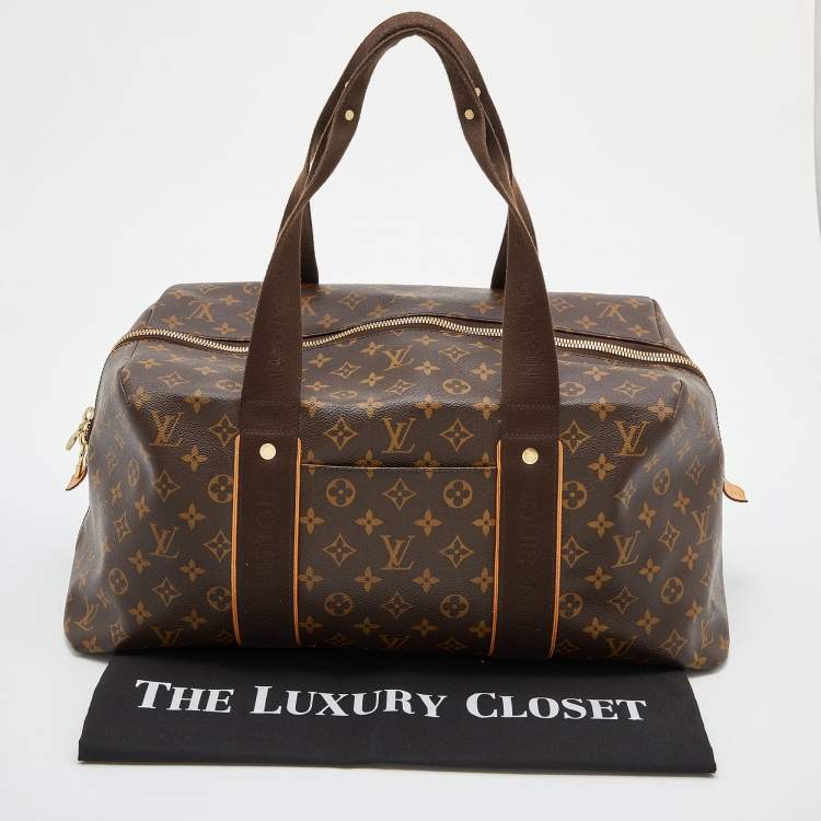 Pre Owned Louis Vuitton Monogram Canvas Weekender Beaubourg MM Bag