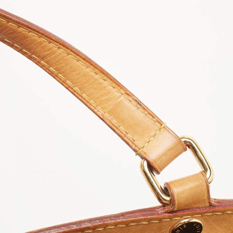 Pre Owned Louis Vuitton Amarante Monogram Vernis Brea MM Bag