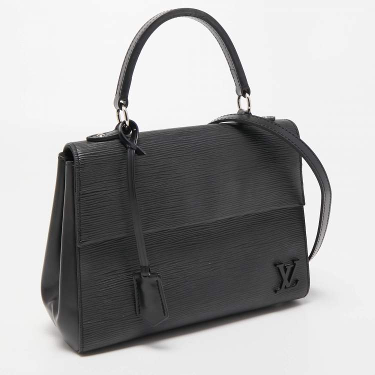 Pre Owned Louis Vuitton Black Epi Leather Cluny BB Bag