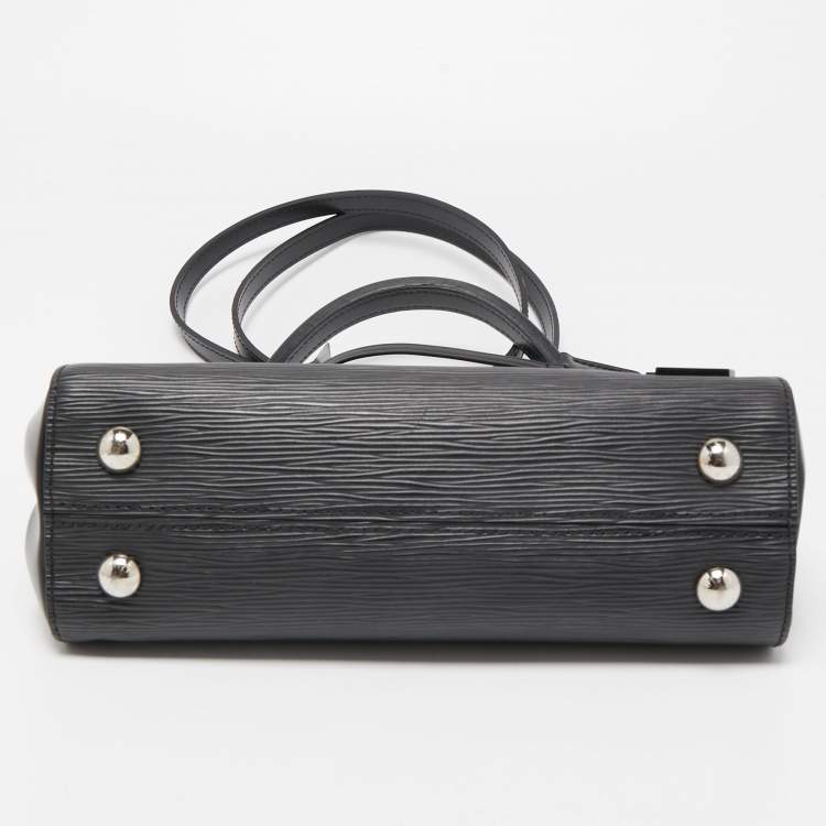 Pre Owned Louis Vuitton Black Epi Leather Cluny BB Bag